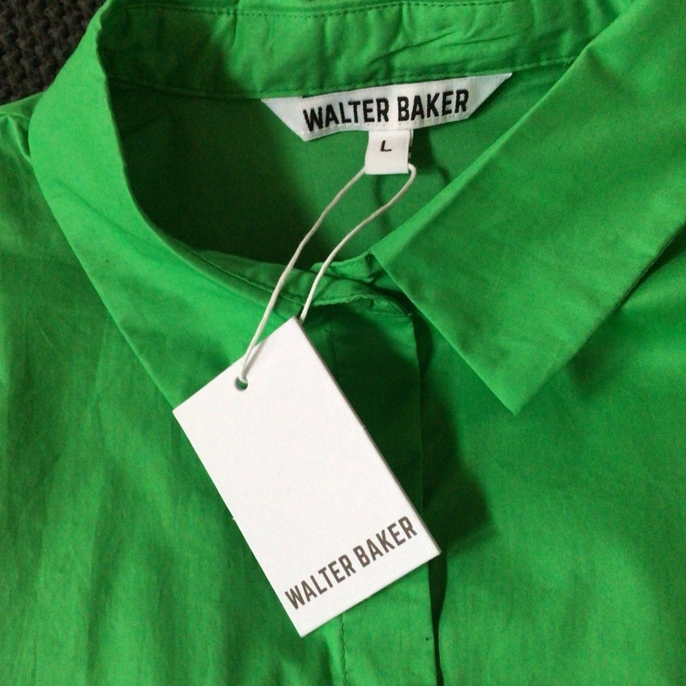 WALTER BAKER
Medina Relaxed Fit Boyfriend Shirt, Large, NEW - Picture 7 of 12